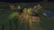 Torches can be placed to prevent hostile mobs from spawning in Minecraft (Image via Mojang)
